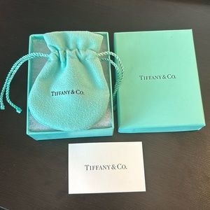 Tiffany & Co. small box and pouch